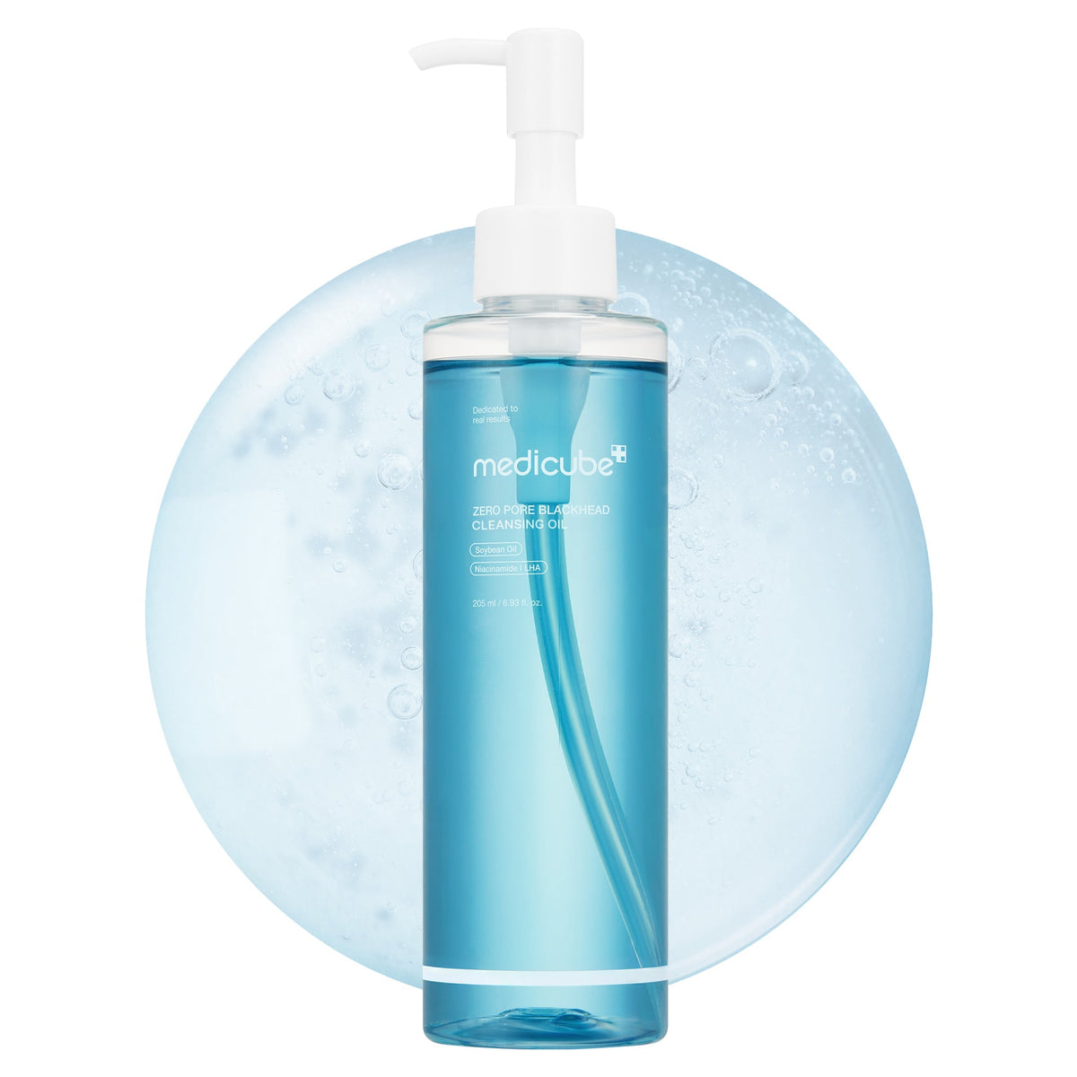 Medicube Zero Pore Blackhead Deep Cleansing — Aceite Limpiador 205 ml — foto oficial de la marca