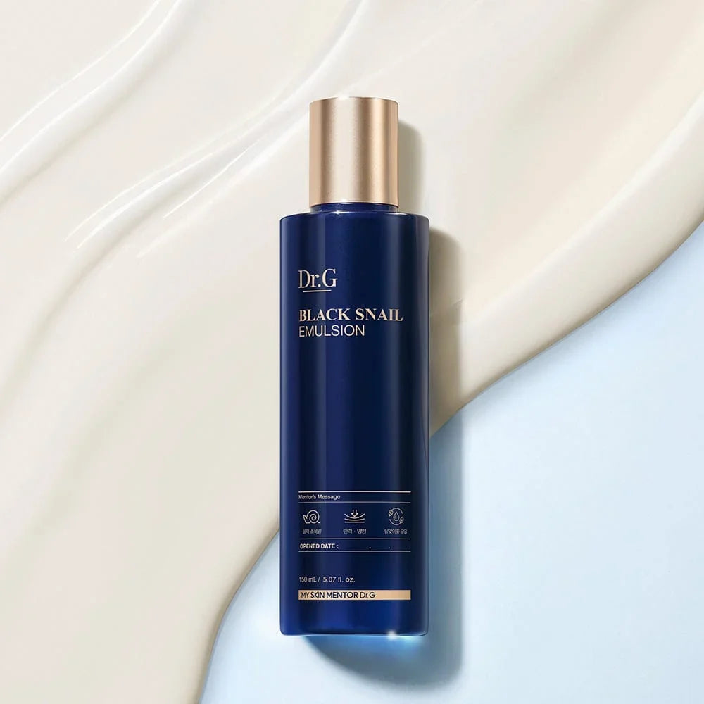 Dr.G Black Snail Emulsion 150 ml — vista oficial del producto