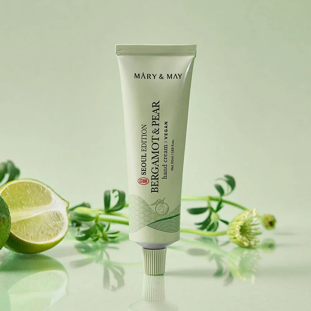 Mary&May Bergamot & Pear Hand Cream 50 ml — composición oficial del producto