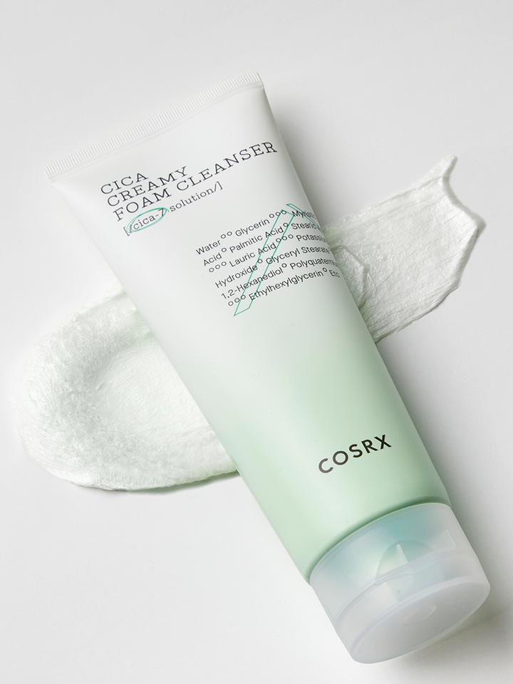 COSRX Pure Fit Cica Creamy Foam Cleanser — Espuma limpiadora 150 ml