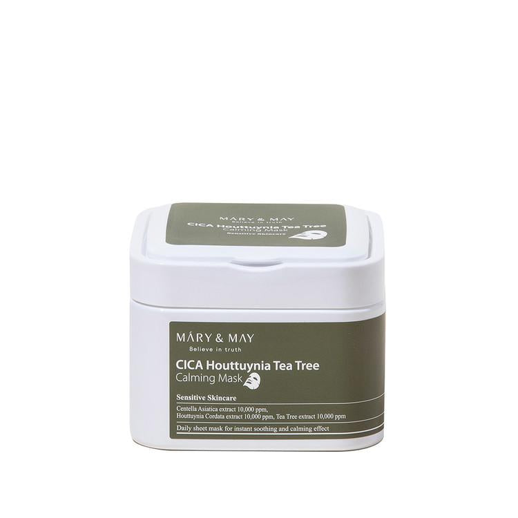 Mary and May Cica Houttuynia Cordata Tea Tree Calming — Mascarilla facial 30 unidades