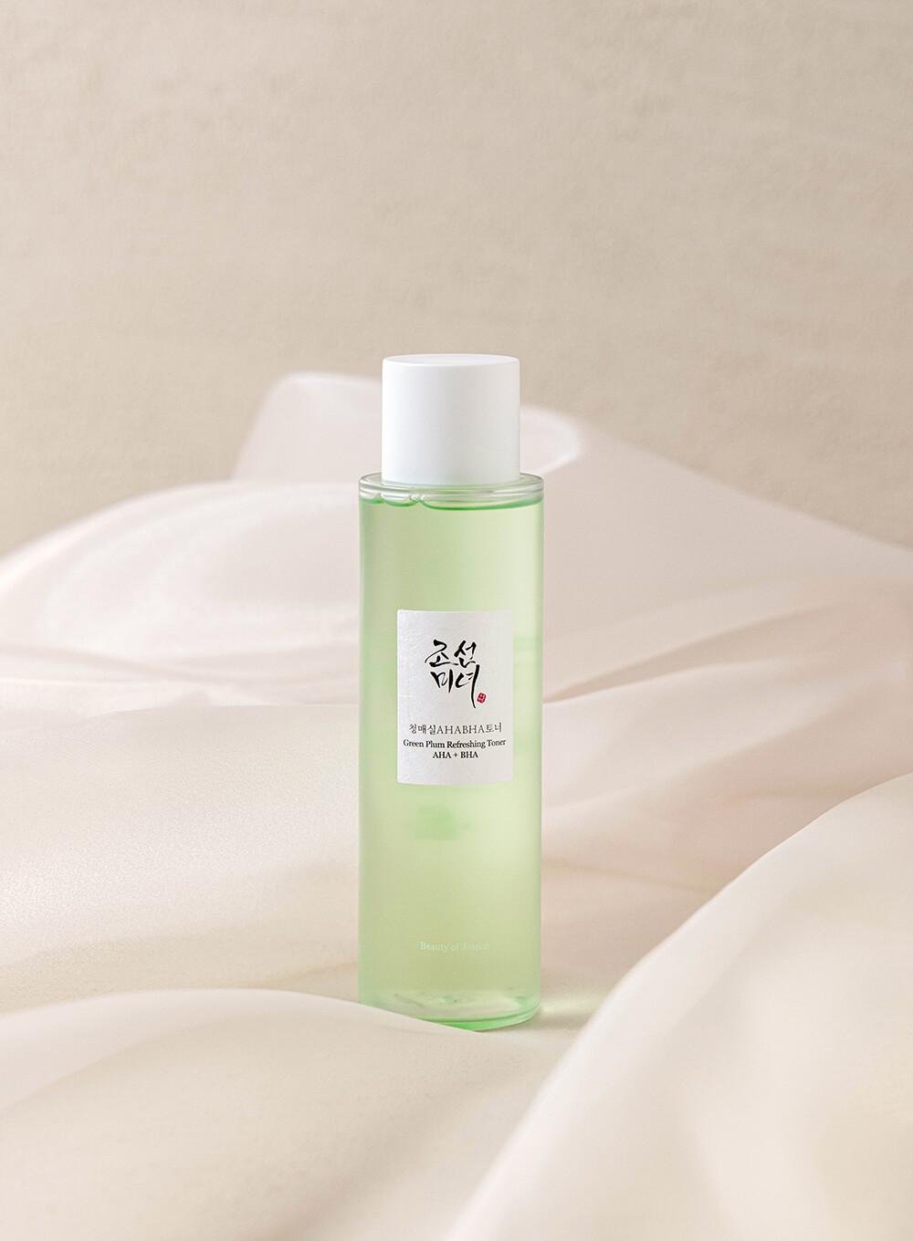 Beauty of Joseon Green Plum Refreshing Toner AHA + BHA — Tónico exfoliante 150 ml