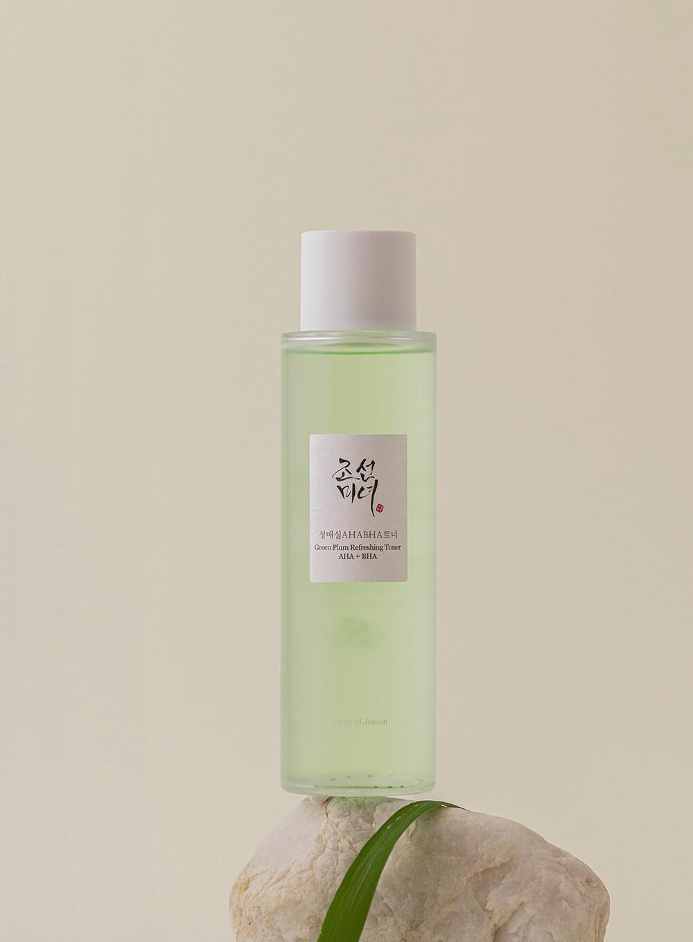 Beauty of Joseon Green Plum Refreshing Toner AHA + BHA — Tónico exfoliante 150 ml
