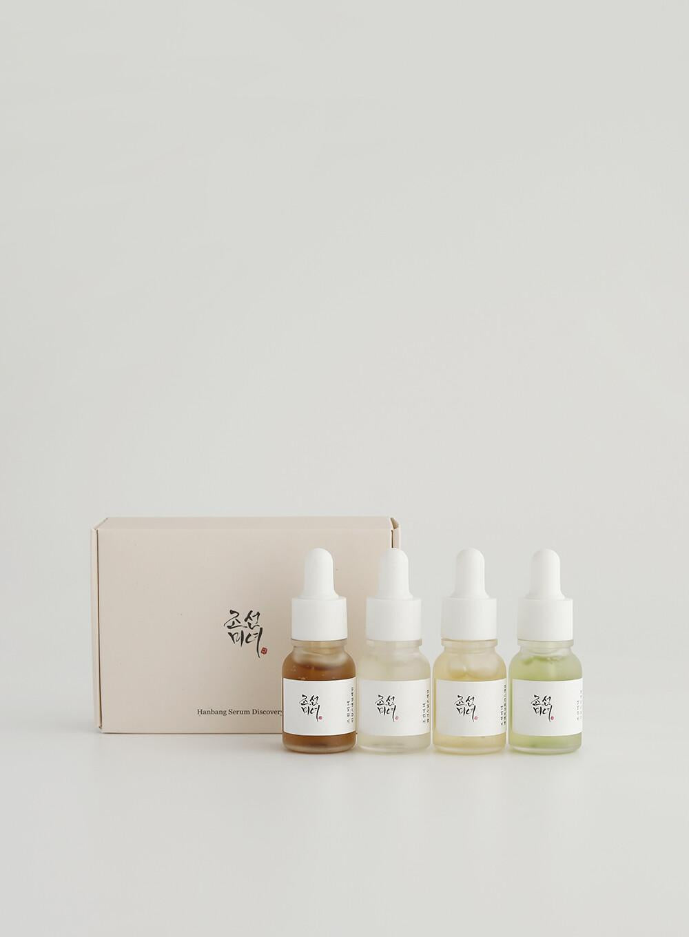 Beauty of Joseon Hanbang Serum Discovery Kit — Kit de sérums 4 x 10 ml