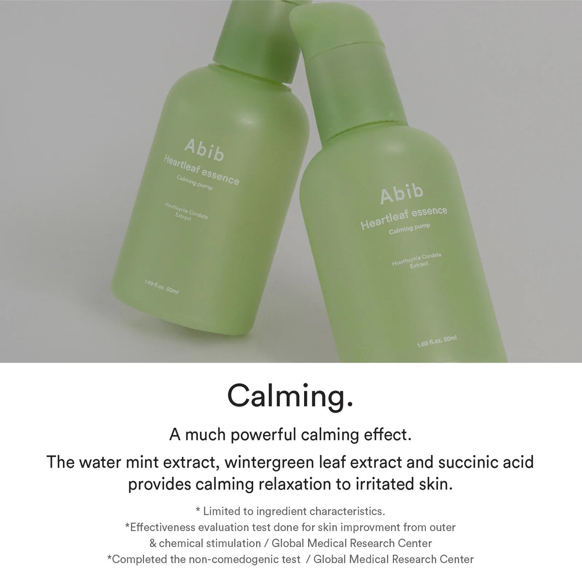 Abib Heartleaf Essence Calming Pump — Esencia calmante 50 ml