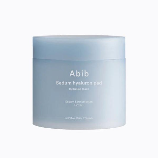 Abib Sedum Hyaluron Pad Hydrating Touch — Discos hidratantes 75 unidades