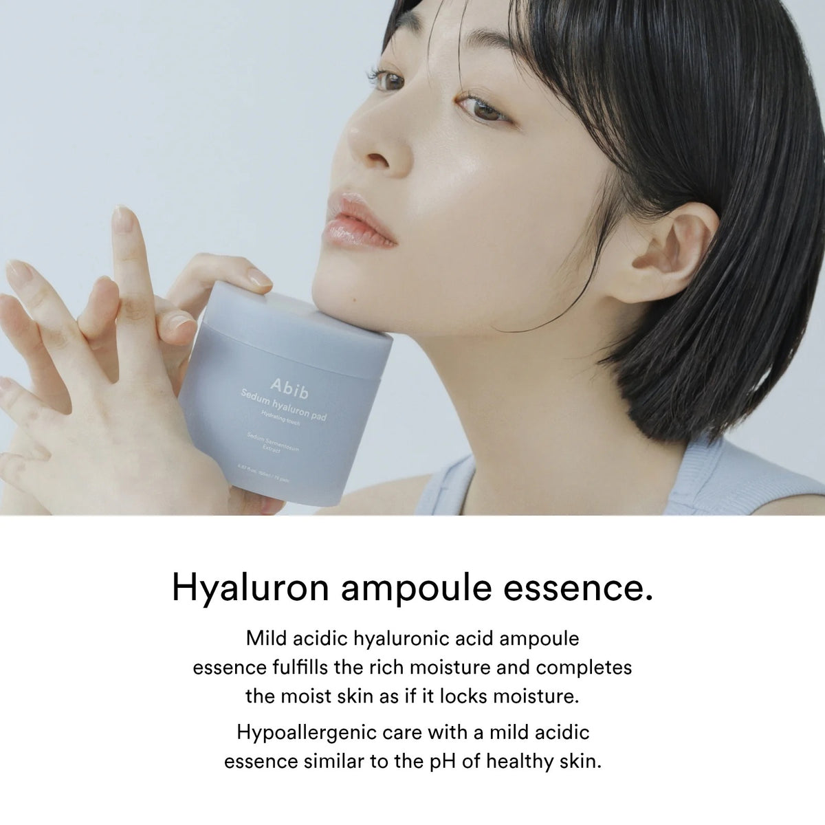 Abib Sedum Hyaluron Pad Hydrating Touch — Discos hidratantes 75 unidades