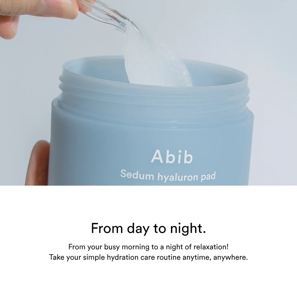 Abib Sedum Hyaluron Pad Hydrating Touch — Discos hidratantes 75 unidades