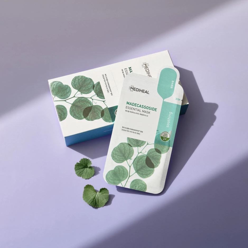 Mediheal Madecassoside Essential Mask — Mascarillas de hoja 10 x 25 ml