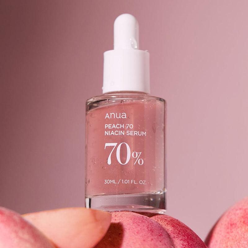 Anua Peach 70% Niacinamide — Sérum iluminador 30 ml