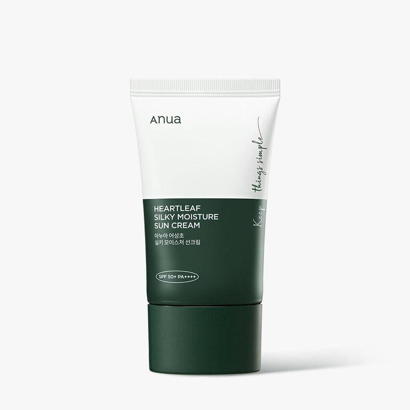 Anua Heartleaf Silky Moisture Sun Cream SPF50+ PA++++ — Protector solar 50 ml