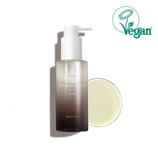 Haruharu Wonder Black Rice Moisture — Aceite limpiador facial 150 ml