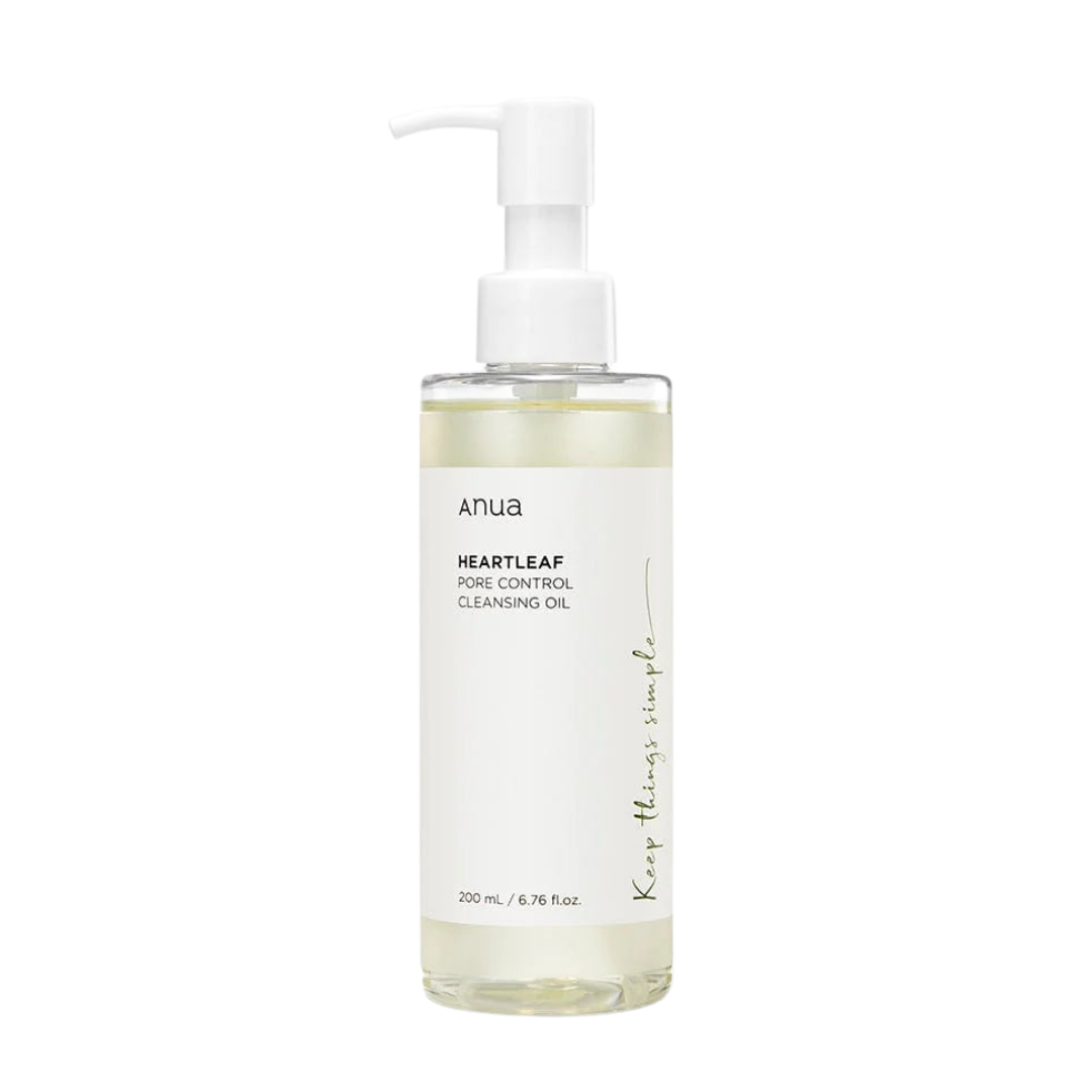 Anua Heartleaf Pore Control Cleansing Oil — Aceite limpiador 200 ml