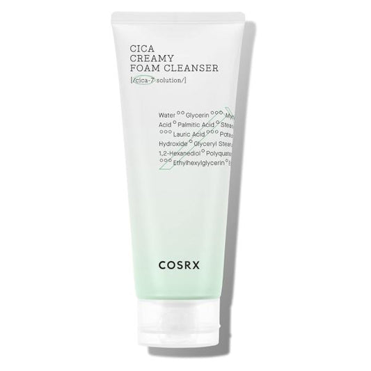 COSRX Pure Fit Cica Creamy Foam Cleanser — Espuma limpiadora 150 ml