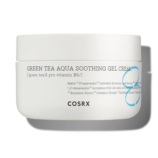 COSRX Hydrium Green Tea Aqua Soothing Gel Cream — Gel crema facial 50 ml