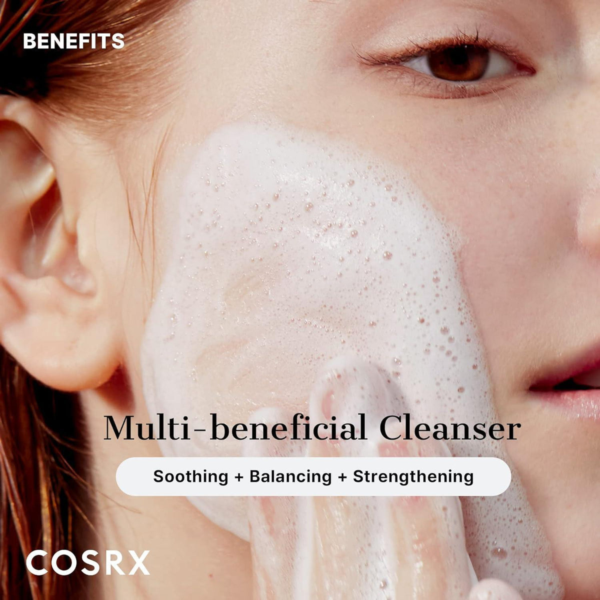 COSRX Pure Fit Cica Creamy Foam Cleanser — Espuma limpiadora 150 ml