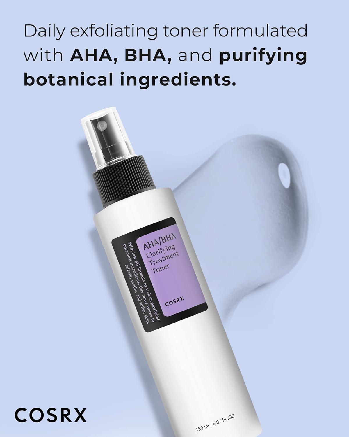 COSRX AHA/BHA Clarifying Treatment Toner — Tónico exfoliante 150 ml