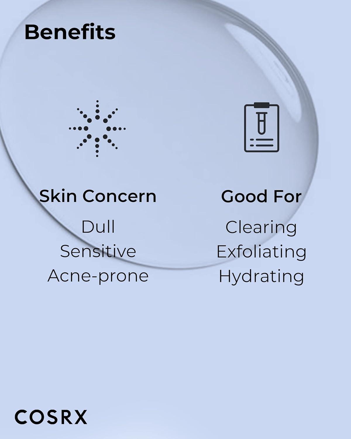 COSRX AHA/BHA Clarifying Treatment Toner — Tónico exfoliante 150 ml