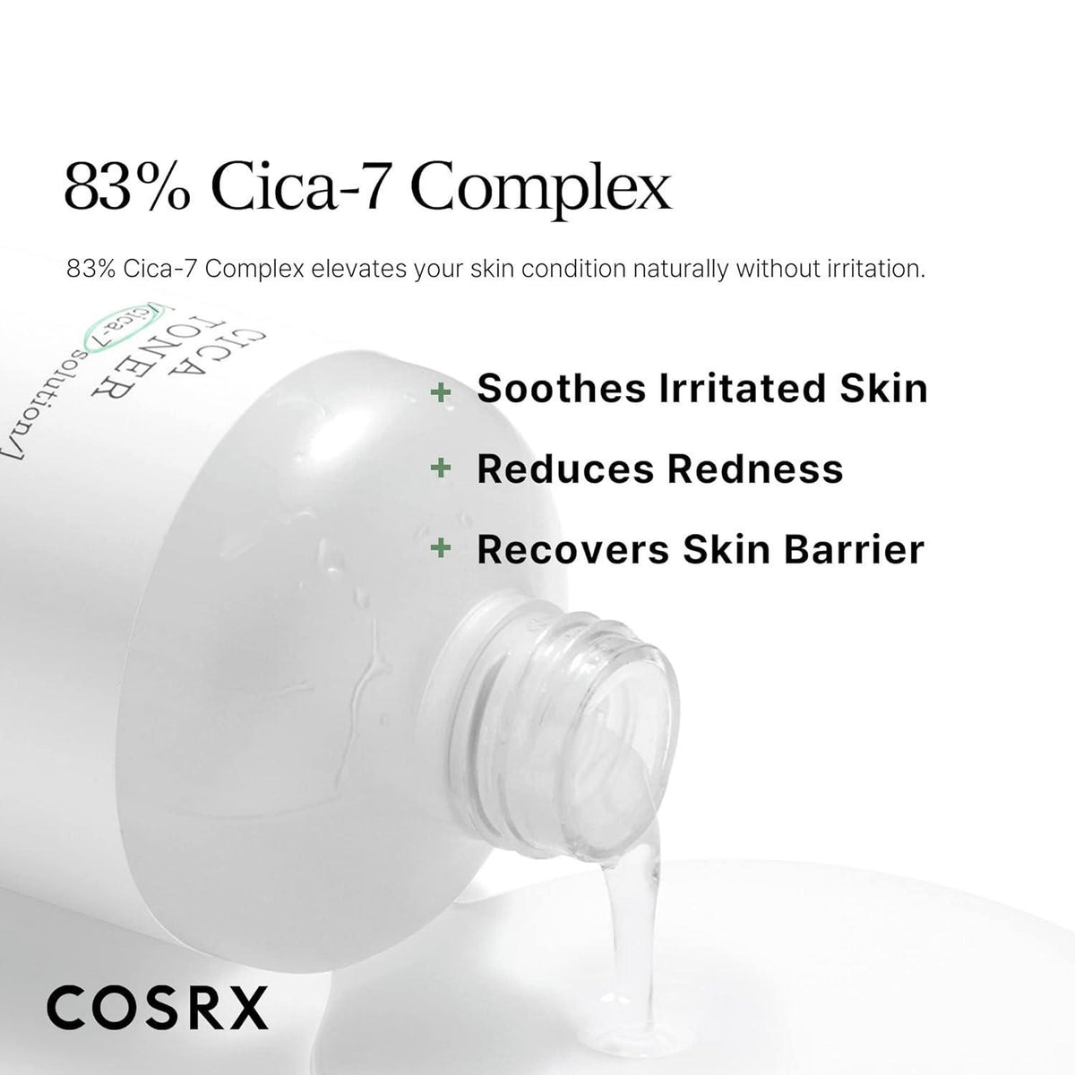COSRX Pure Fit Cica Toner — Tónico facial calmante 150 ml