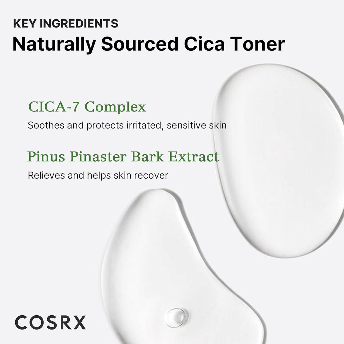 COSRX Pure Fit Cica Toner — Tónico facial calmante 150 ml