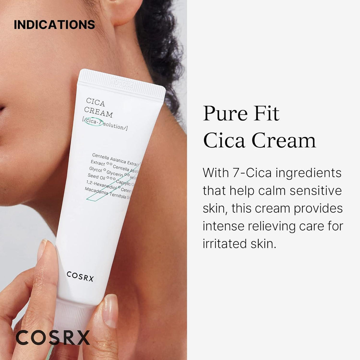 COSRX Pure Fit Cica Cream — Crema facial 50 ml
