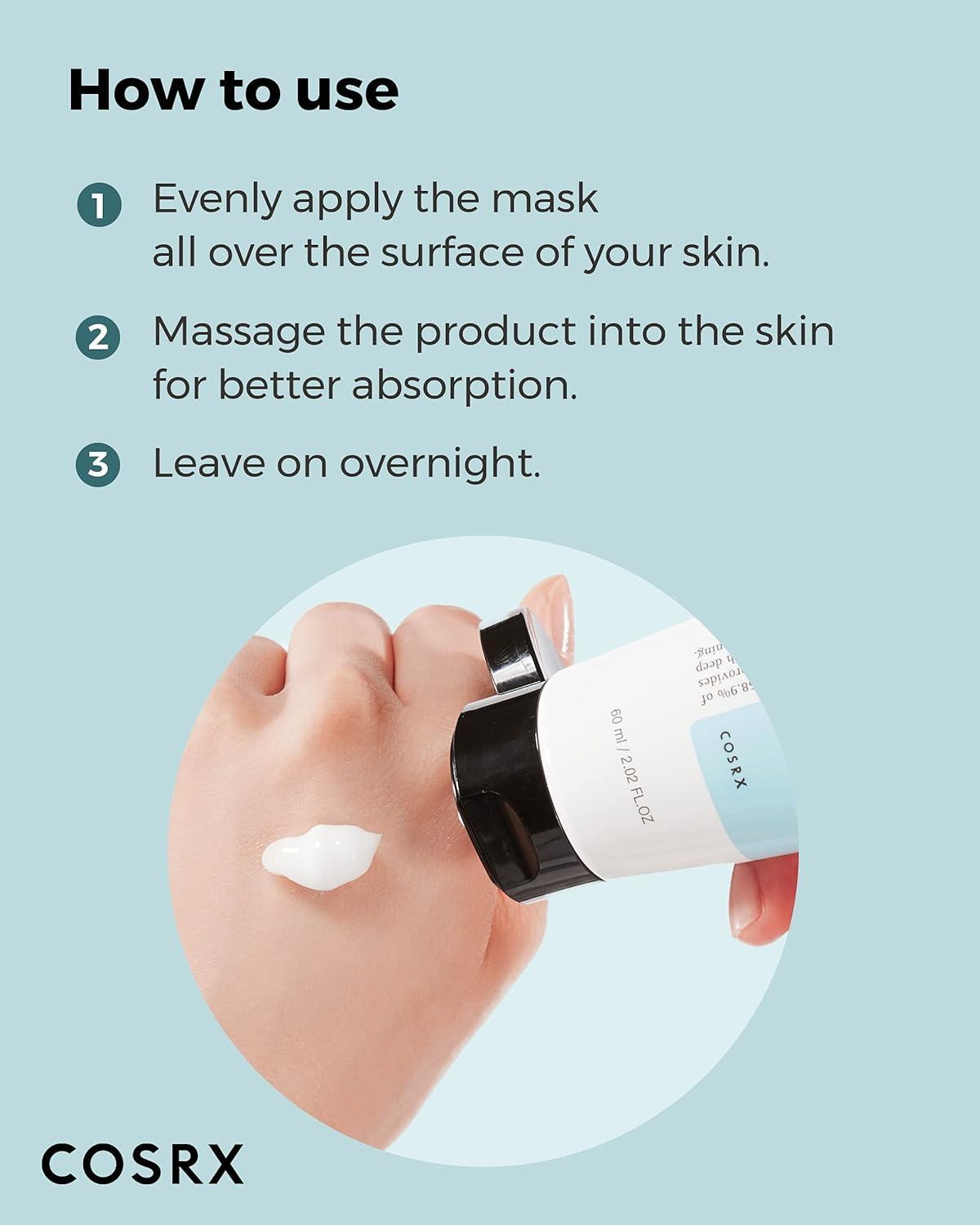 COSRX Ultimate Nourishing Rice Overnight Spa Mask — Mascarilla de noche 60 ml