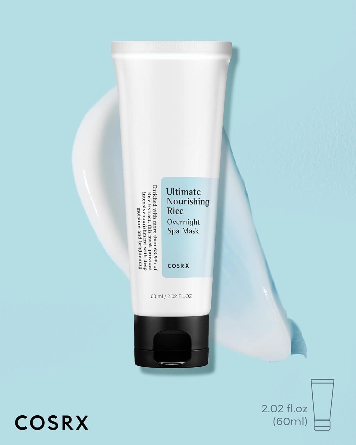 COSRX Ultimate Nourishing Rice Overnight Spa Mask — Mascarilla de noche 60 ml