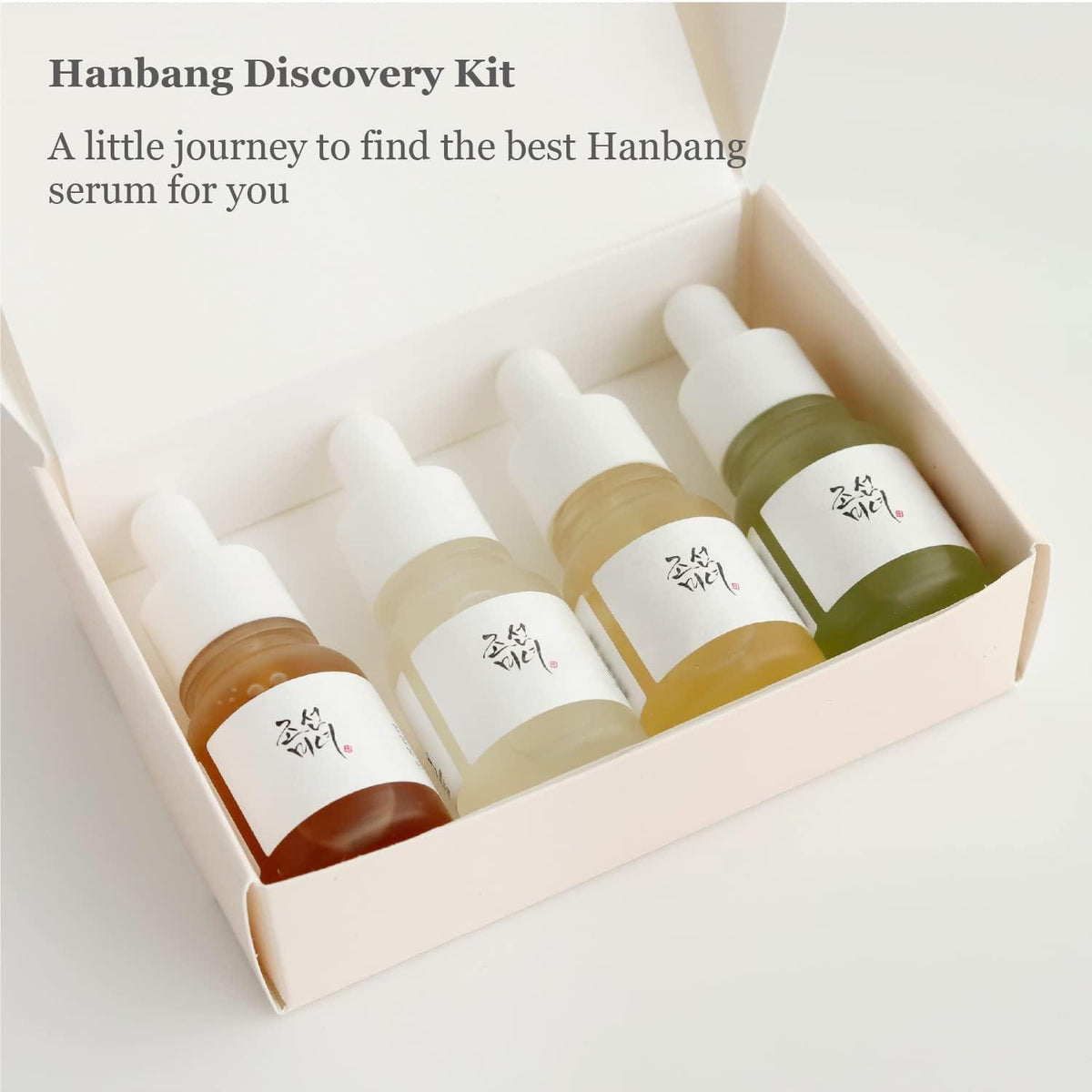 Beauty of Joseon Hanbang Serum Discovery Kit — Kit de sérums 4 x 10 ml