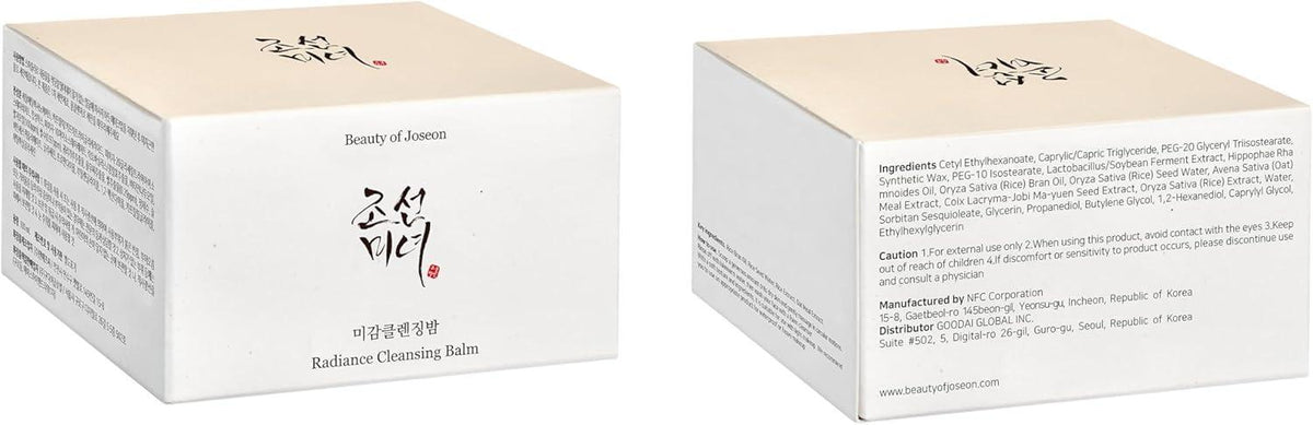 Beauty of Joseon Radiance Cleansing Balm — Bálsamo limpiador 100 ml