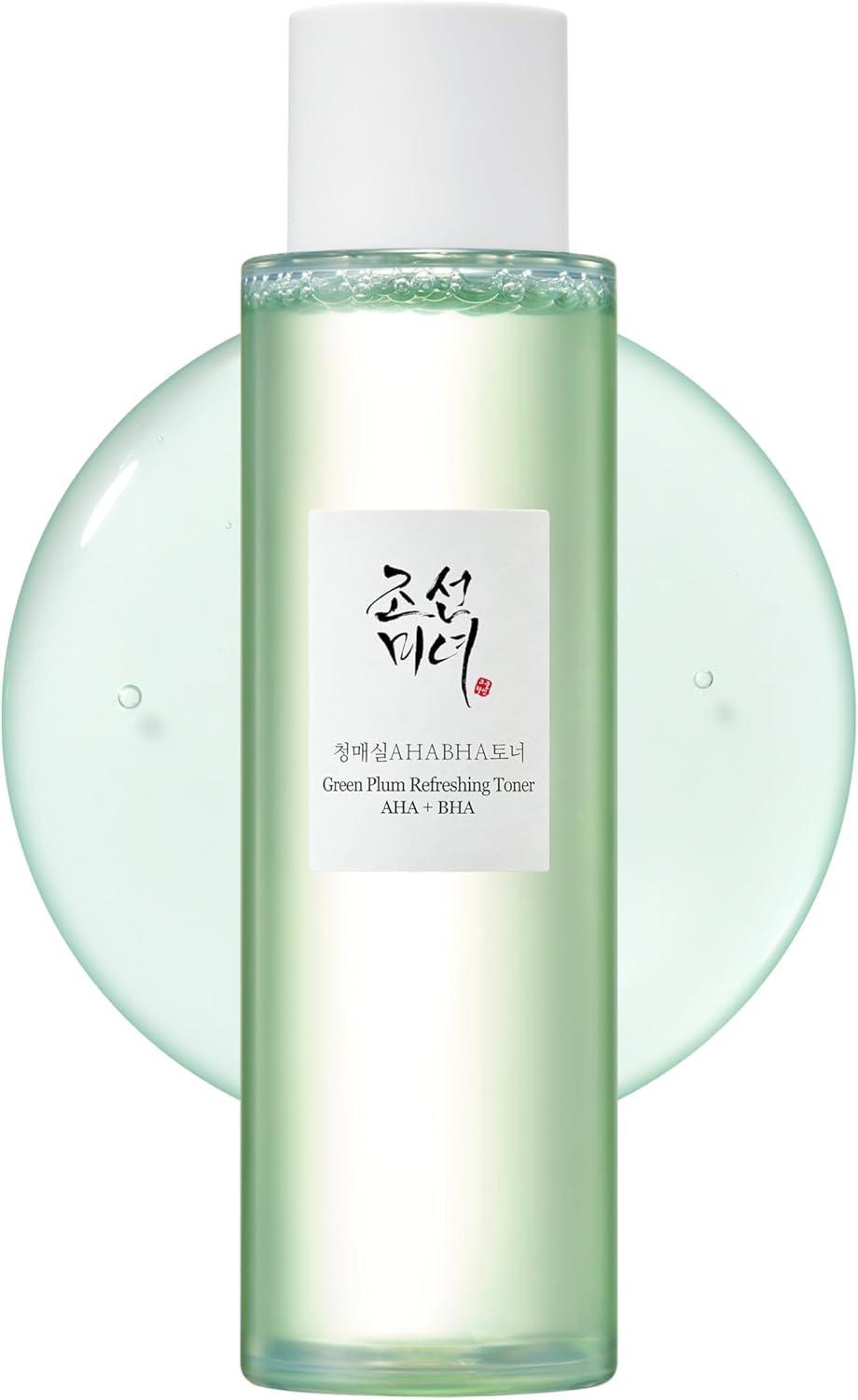 Beauty of Joseon Green Plum Refreshing Toner AHA + BHA — Tónico exfoliante 150 ml