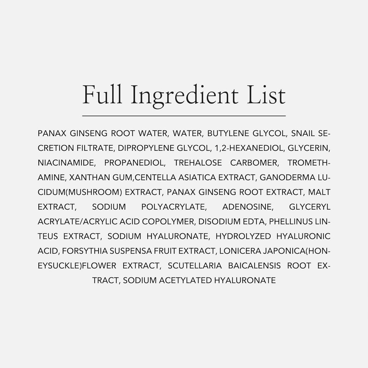 Beauty of Joseon Revive Serum Ginseng + Snail Mucin — Sérum facial 30 ml