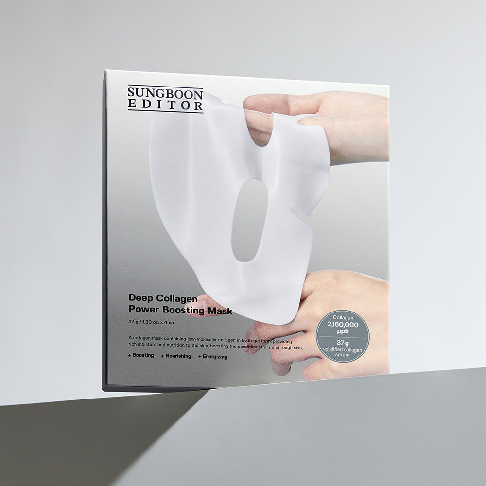 Sungboon Editor Deep Collagen Power Boosting, Mascarilla facial 4 × 37 g