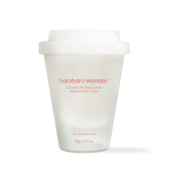 Haruharu Wonder Centella 5% Niacinamide Radiance Gel Cream, Crema facial 90 g