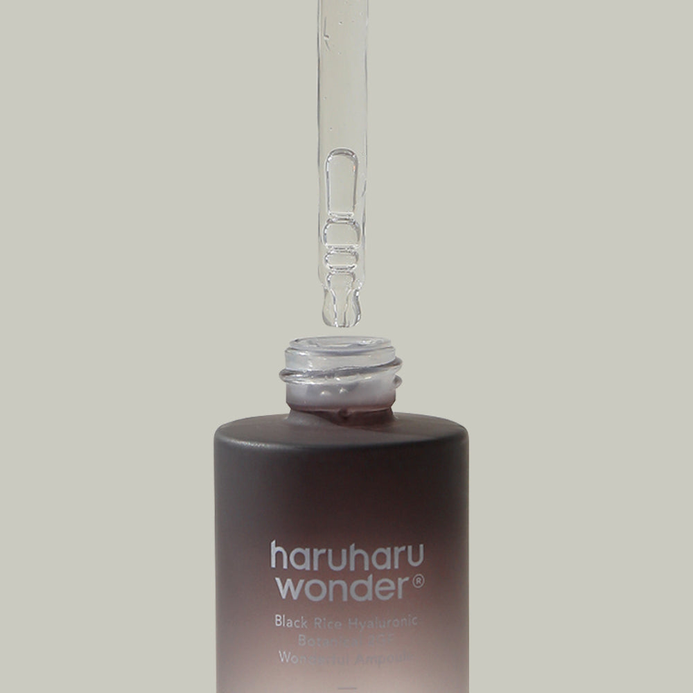Haruharu Wonder Black Rice Hyaluronic Botanical 2GF Wonderful, Ampolla facial 30 ml