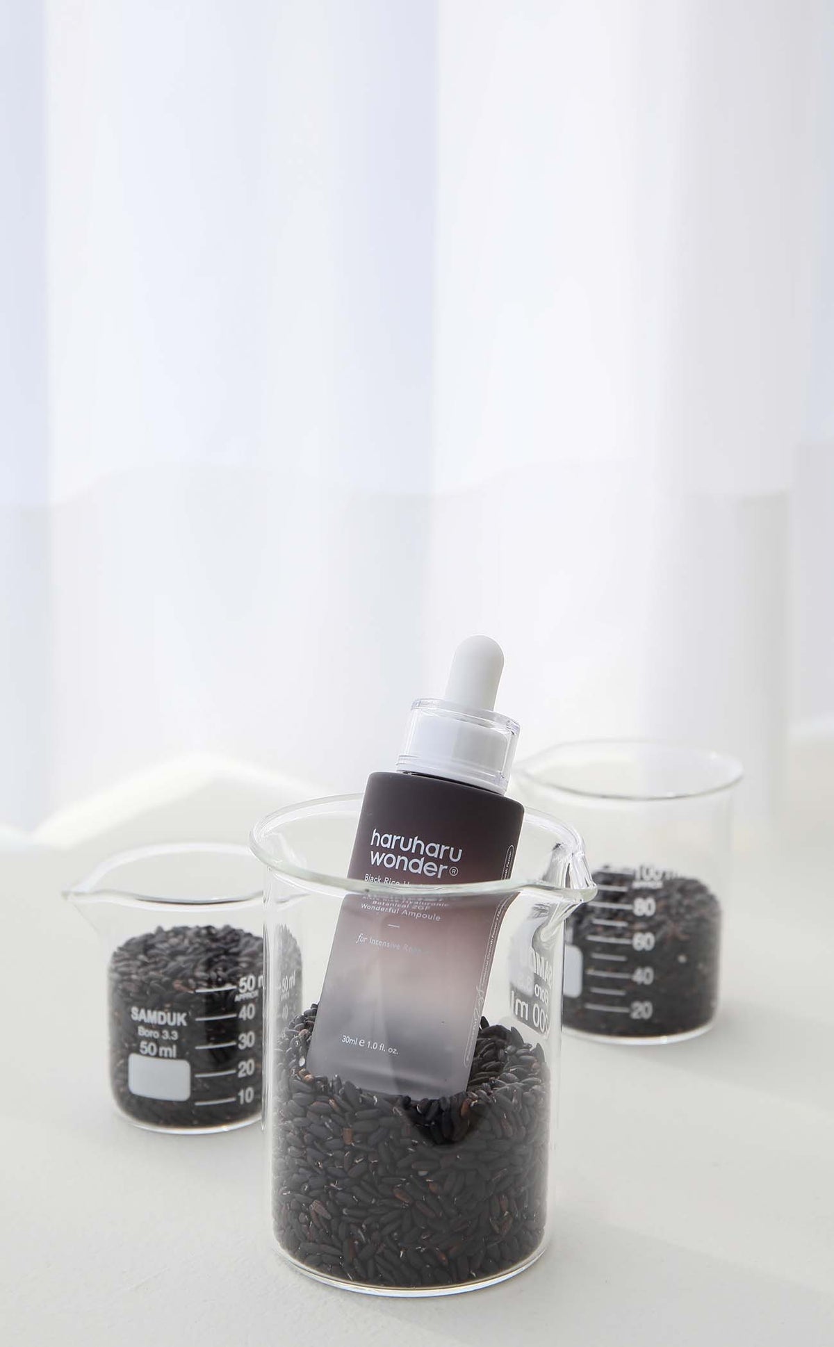 Haruharu Wonder Black Rice Hyaluronic Botanical 2GF Wonderful, Ampolla facial 30 ml