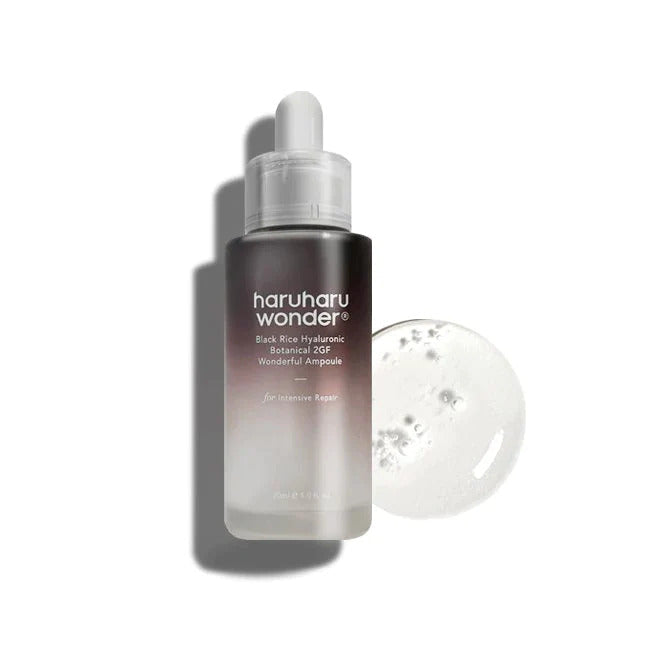 Haruharu Wonder Black Rice Hyaluronic Botanical 2GF Wonderful — Ampolla facial 30 ml