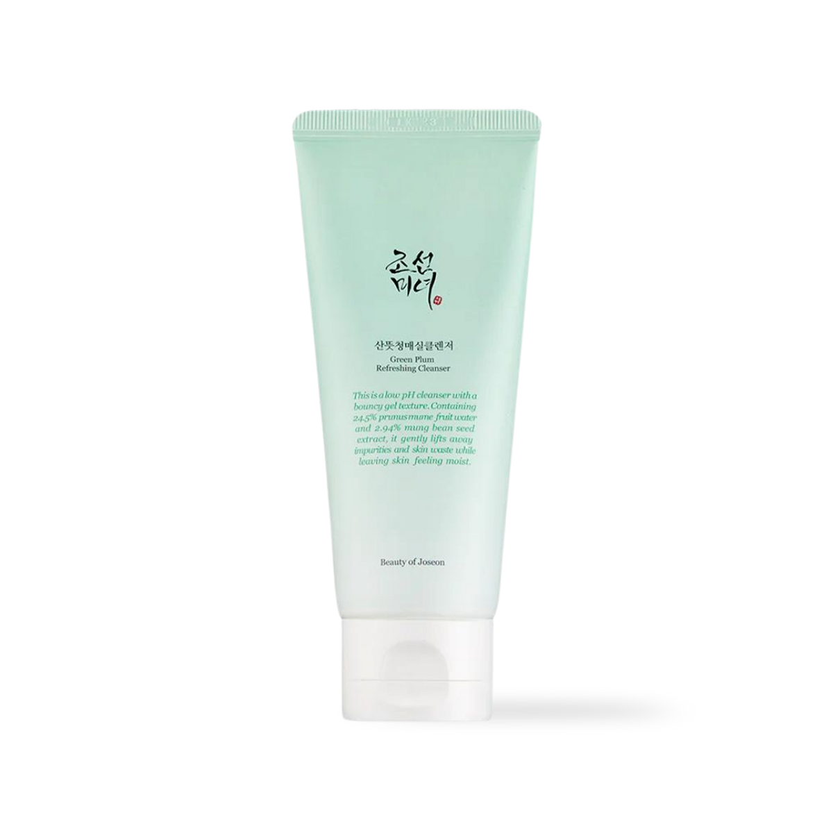 Beauty of Joseon Green Plum Refreshing Cleanser — Gel limpiador facial 100 ml