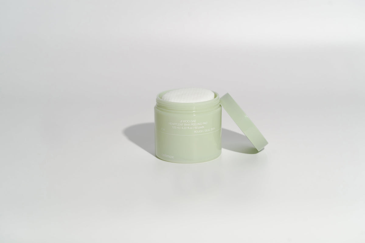 Celimax Ji Woo Gae Heartleaf BHA Peeling, Discos Faciales 60 un
