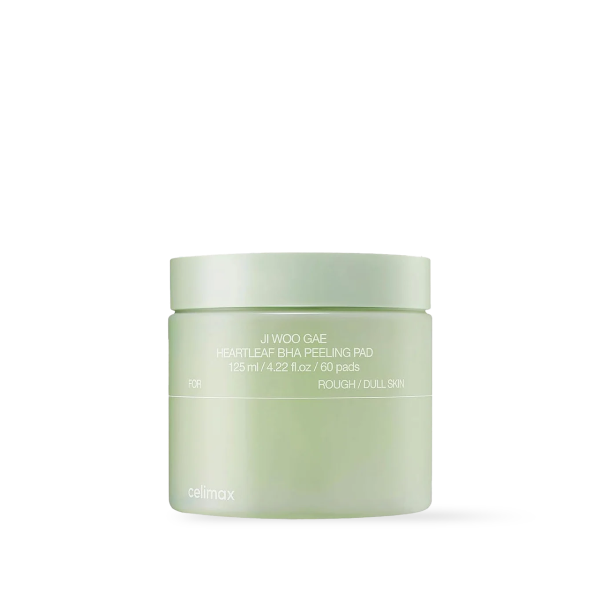 Celimax Ji Woo Gae Heartleaf BHA Peeling, Discos Faciales 60 un