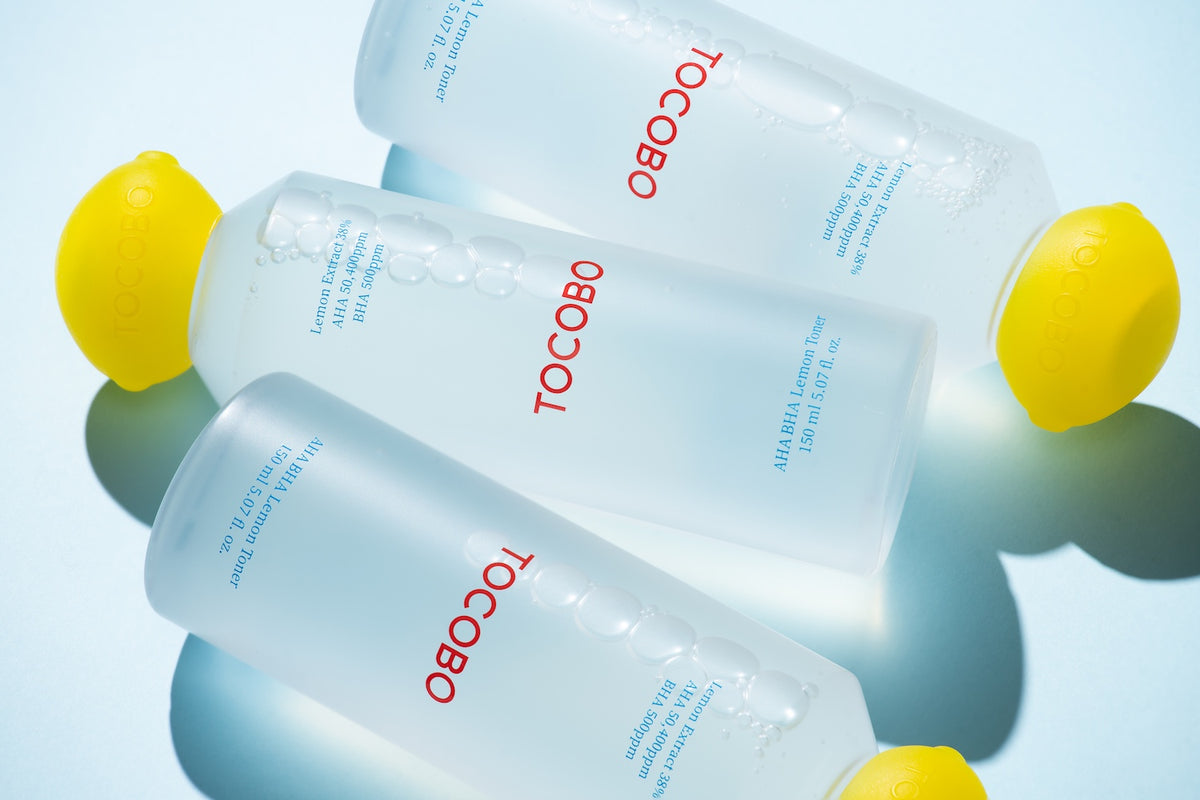 Tocobo AHA BHA Lemon — Tónico exfoliante 150 ml