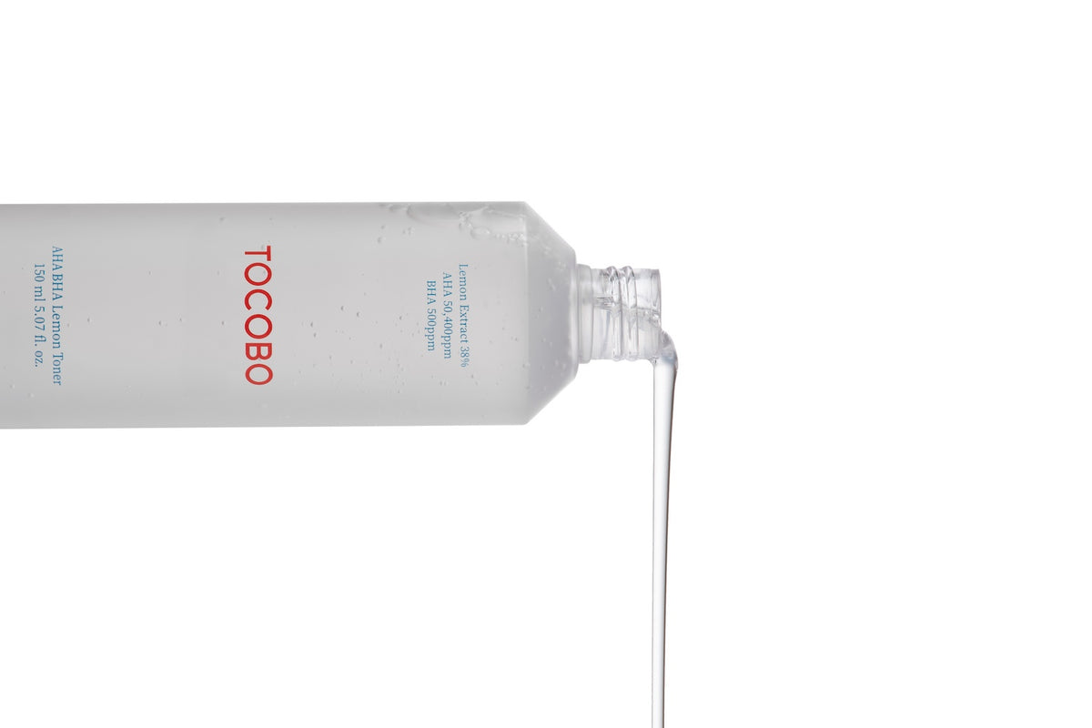 Tocobo AHA BHA Lemon — Tónico exfoliante 150 ml
