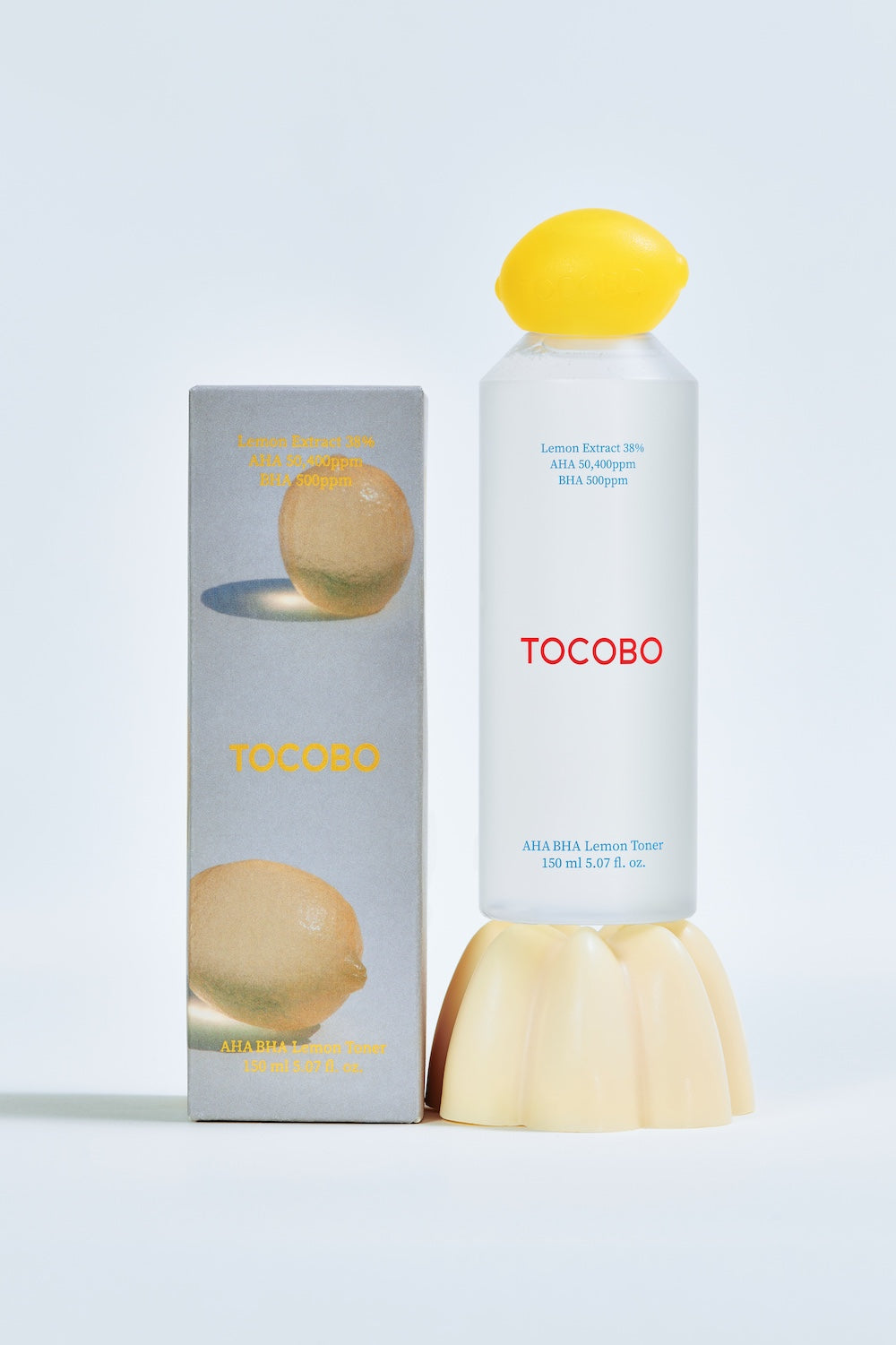 Tocobo AHA BHA Lemon — Tónico exfoliante 150 ml