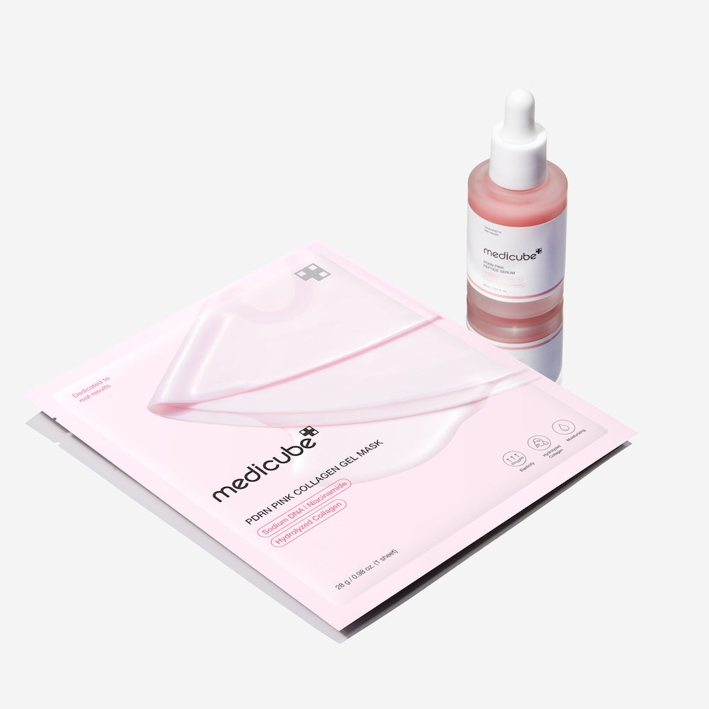 Medicube PDRN Pink Collagen Gel — Mascarilla Facial 4 un