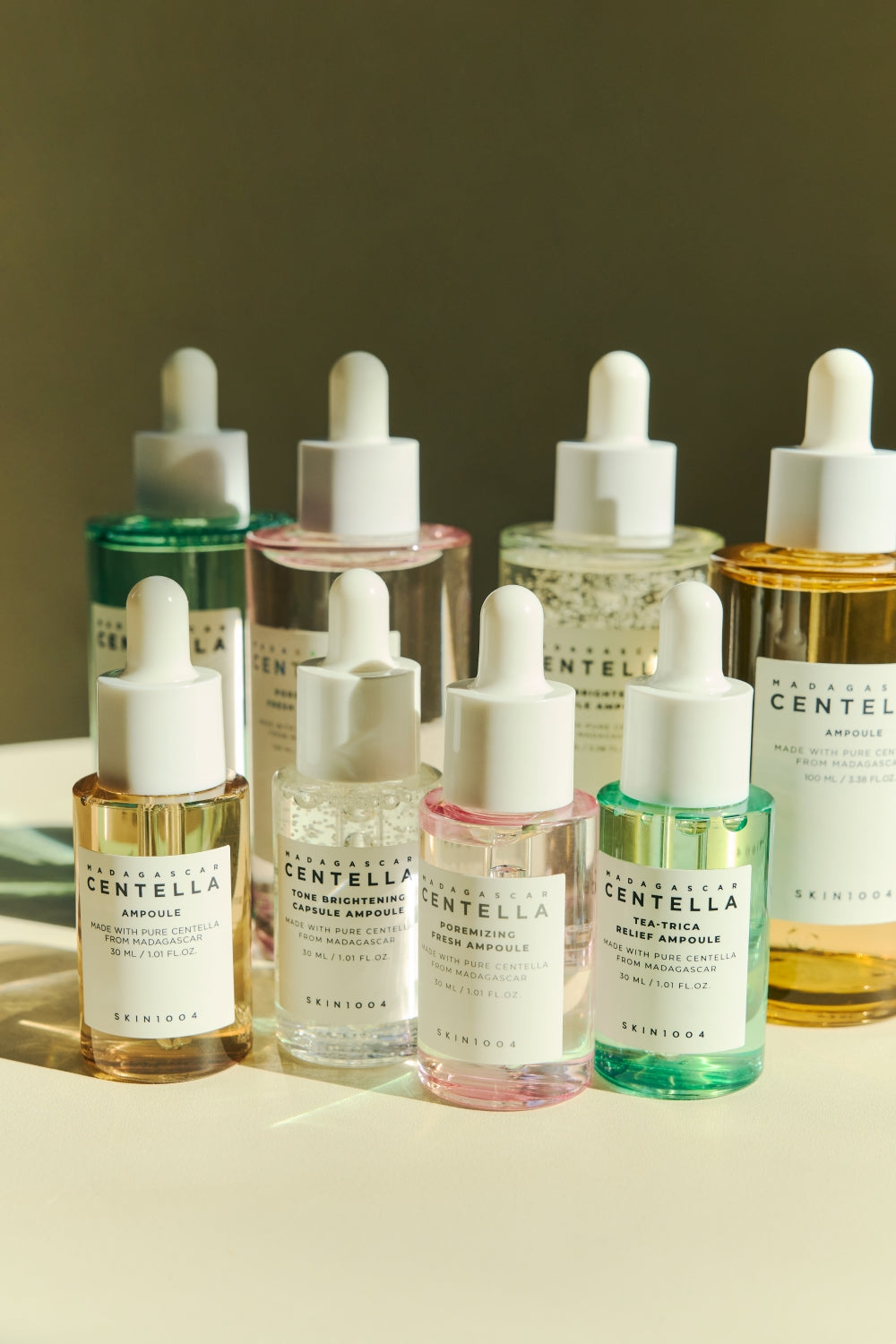 SKIN1004 Madagascar Centella Ampoule Kit — 4 Ampollas de 30 ml