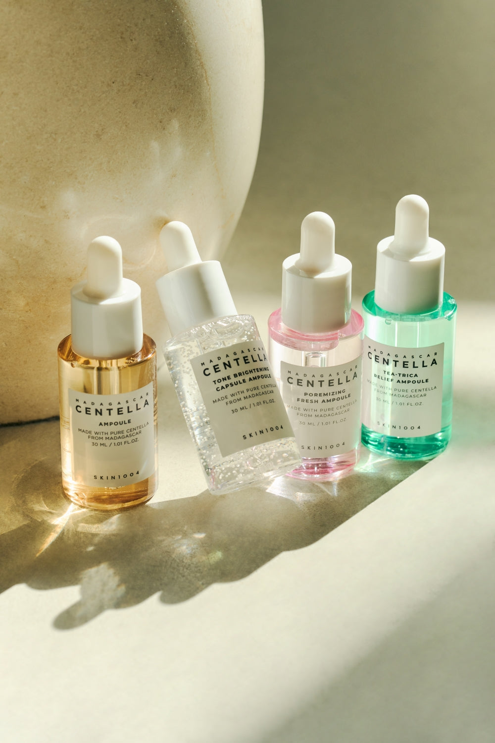SKIN1004 Madagascar Centella Ampoule Kit — 4 Ampollas de 30 ml