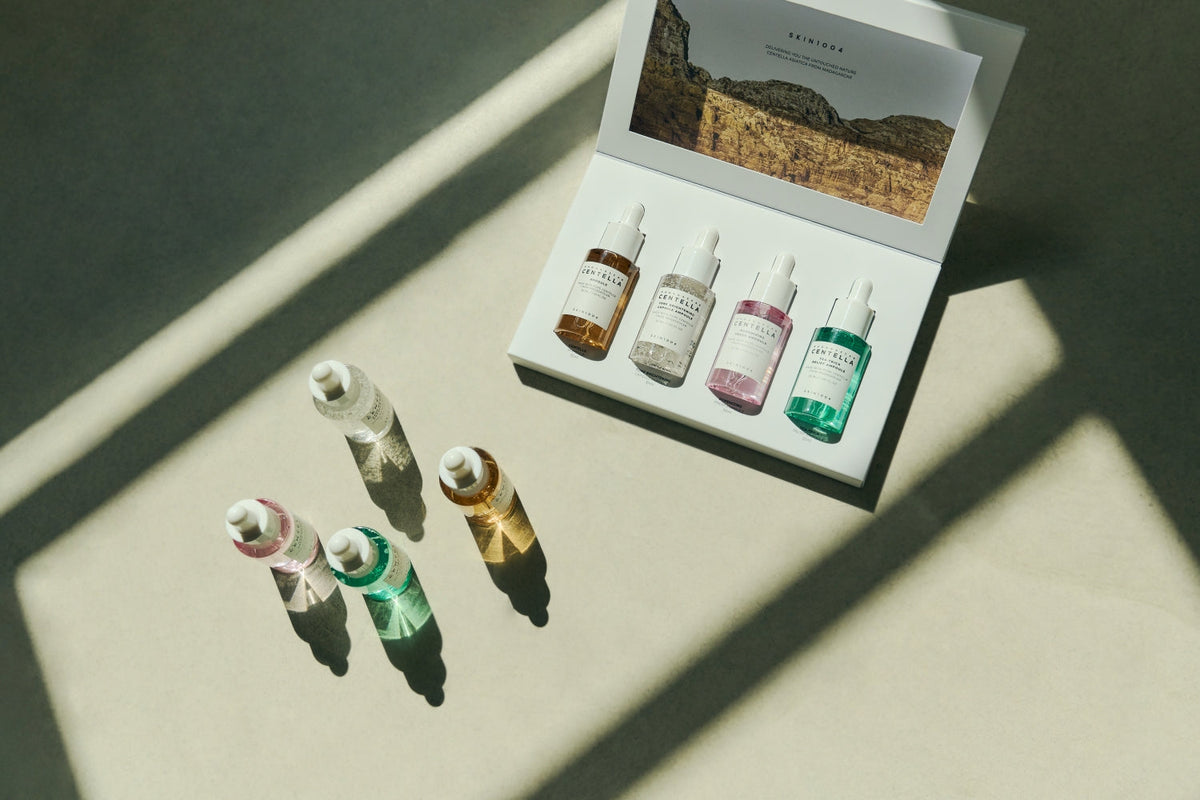 SKIN1004 Madagascar Centella Ampoule Kit — 4 Ampollas de 30 ml