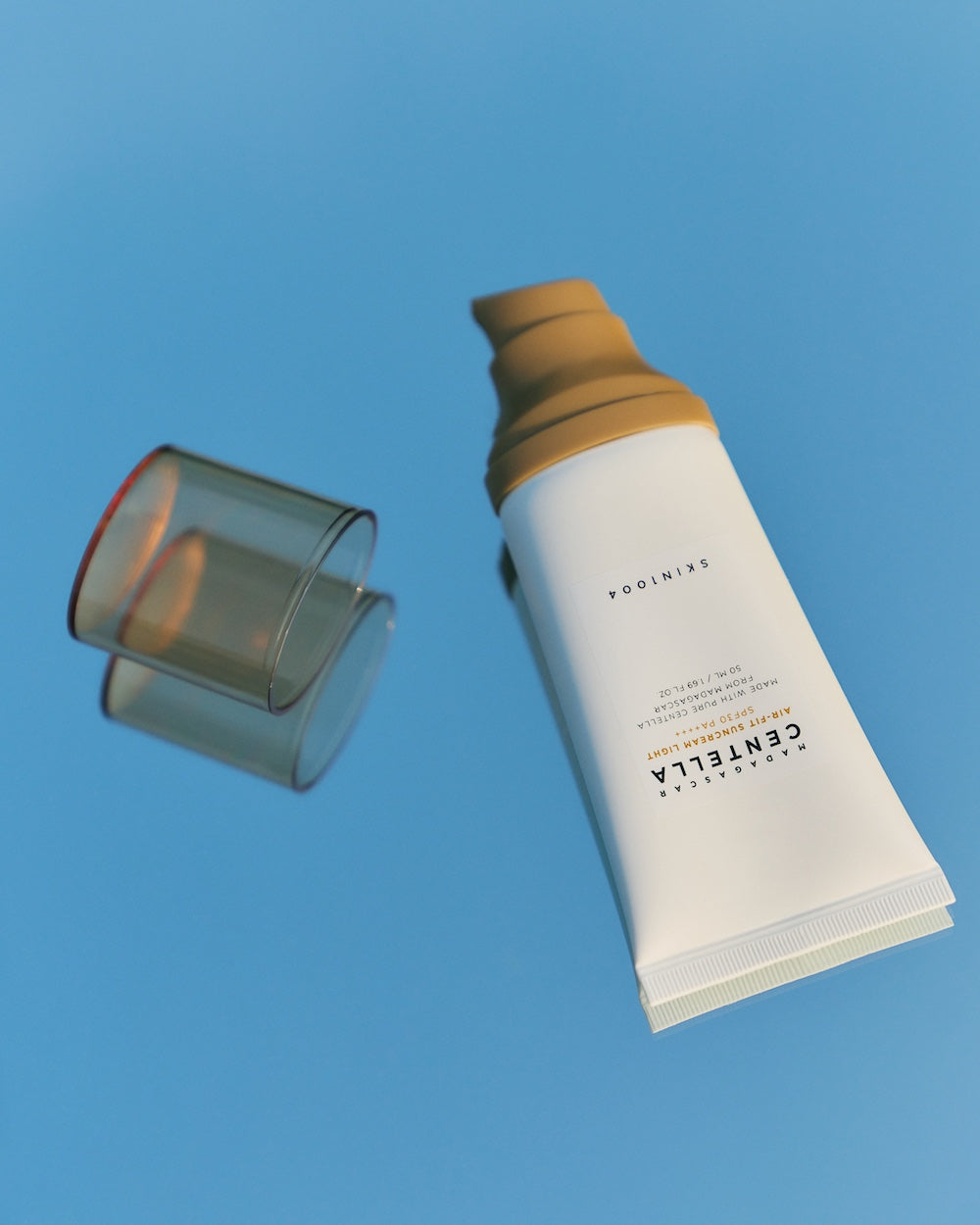 SKIN1004 Madagascar Centella Air-Fit Suncream Light SPF30 PA++++ — Protector solar mineral 50 ml