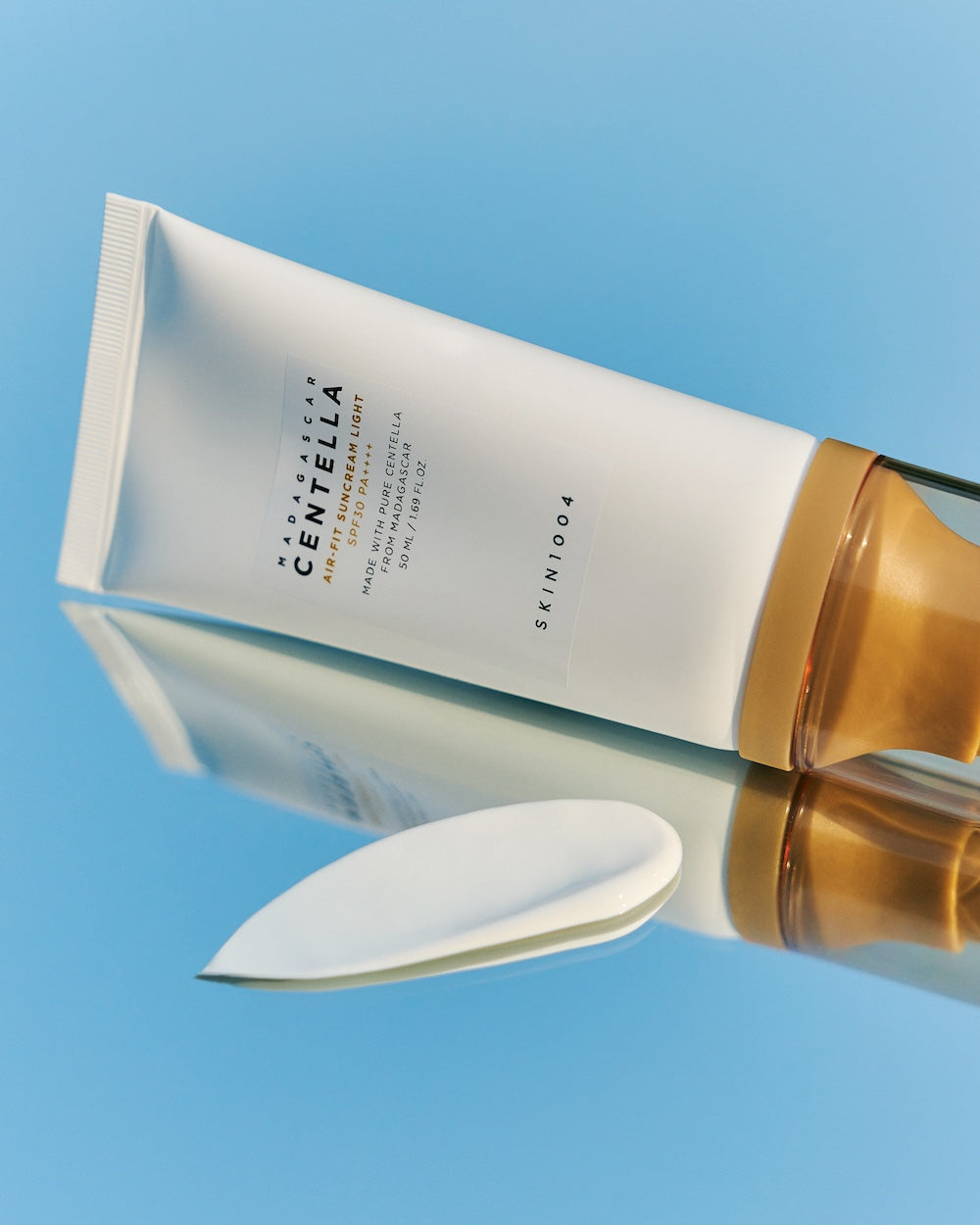 SKIN1004 Madagascar Centella Air-Fit Suncream Light SPF30 PA++++ — Protector solar mineral 50 ml