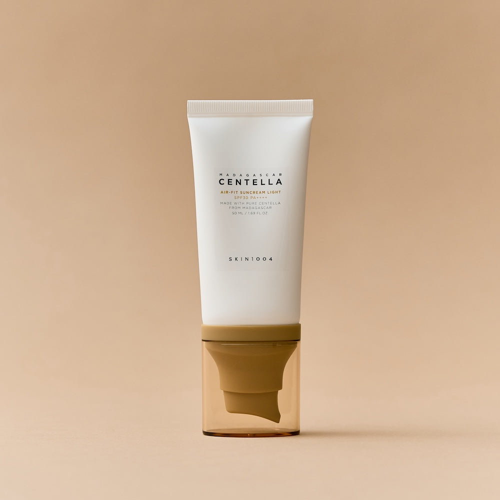 SKIN1004 Madagascar Centella Air-Fit Suncream Light SPF30 PA++++ — Protector solar mineral 50 ml