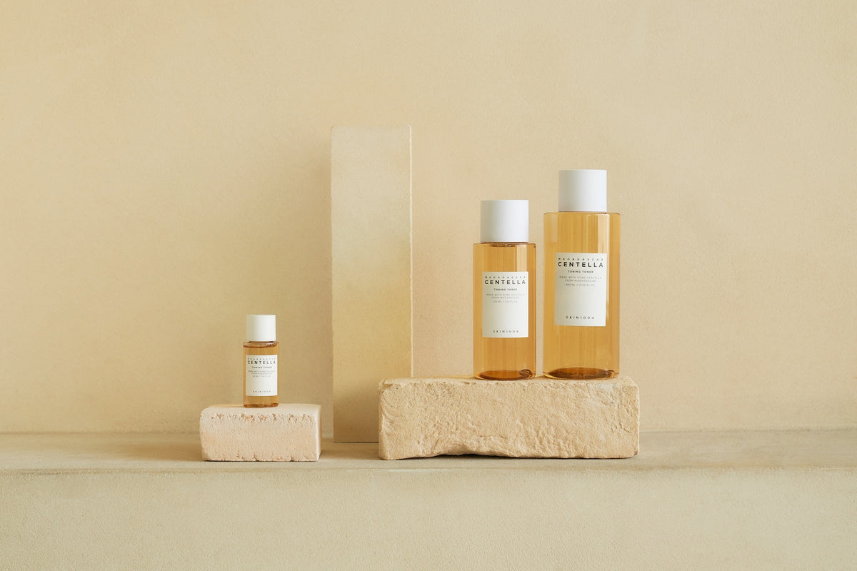 SKIN1004 Madagascar Centella Toning Toner — Tónico exfoliante suave 210 ml